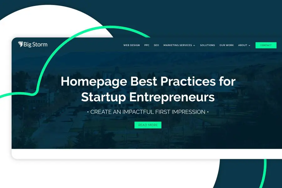 Homepage Best Practices for Startup Entrepreneurs