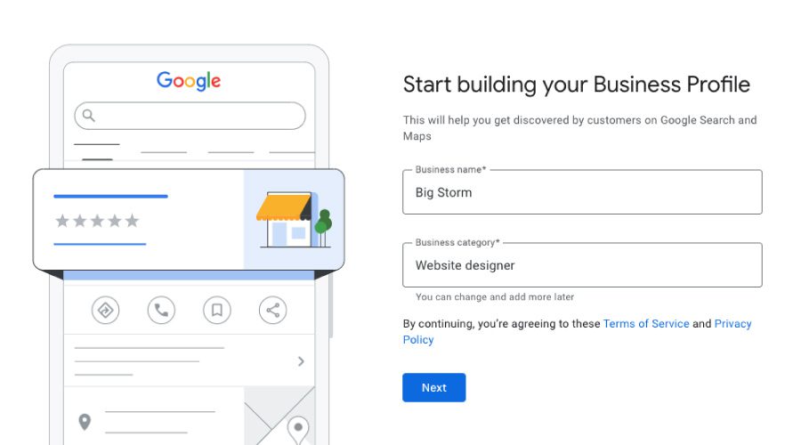 Google Business Guide - Start Building Business Profile